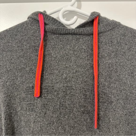 Krimson Klover Grey Apres Ski Cashmere Wool Blend Sweater Size Large Womens - Picture 4 of 10